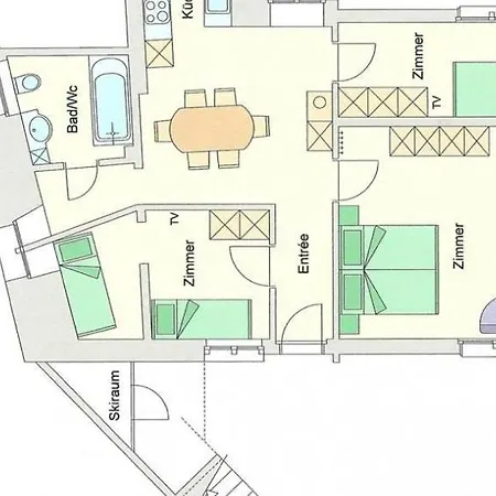 Saas-fee Sleeps 5 Wifi *